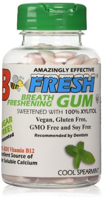 b fresh spearmint gum