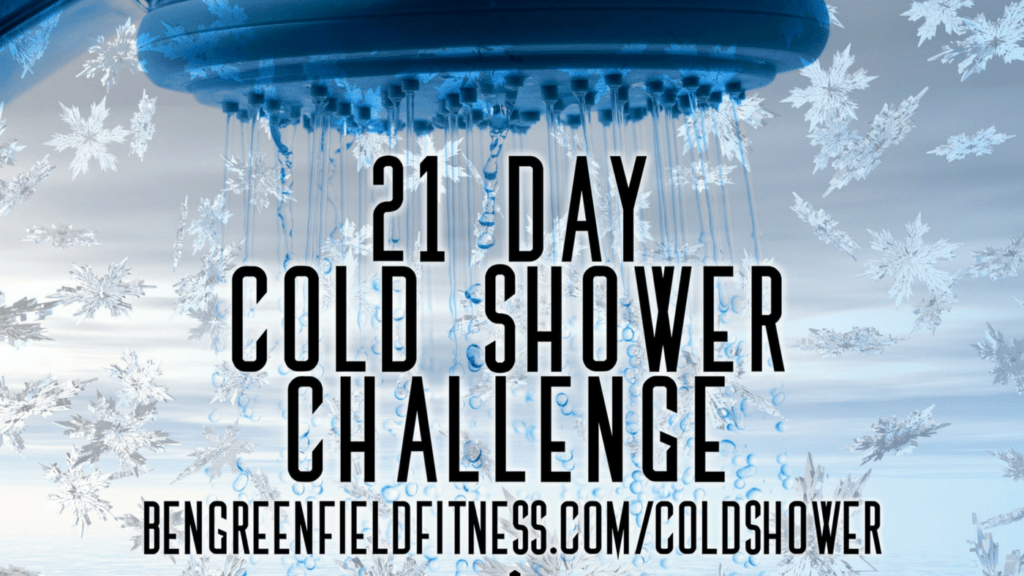Ben Greenfield Cold Shower Challenge