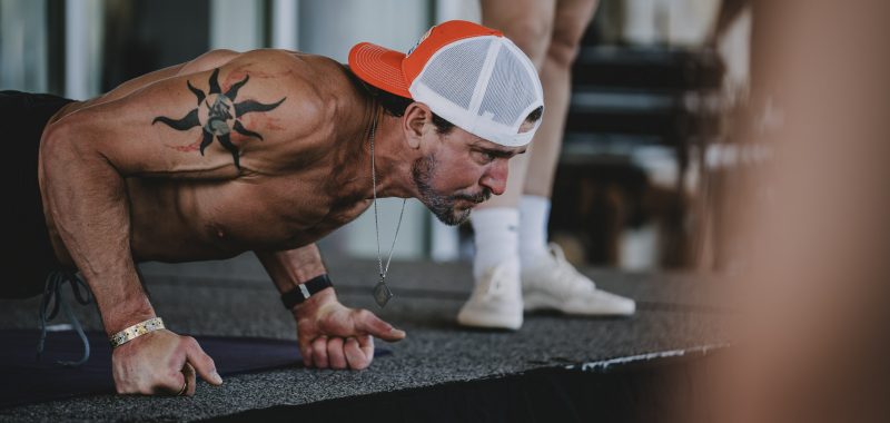 Ben Greenfield Working Out