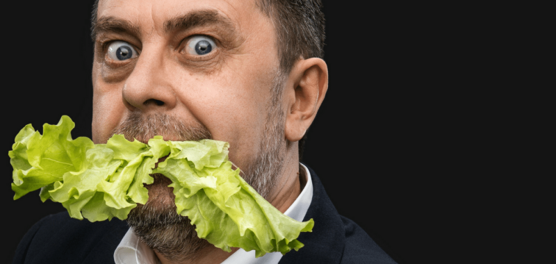 Real Men Eat Lettuce