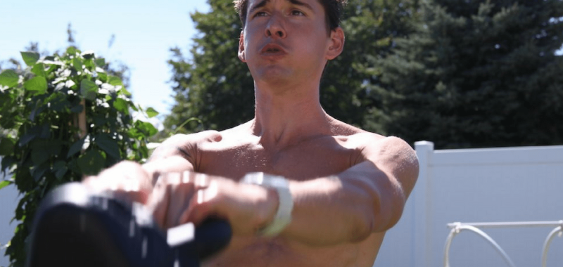 Swinging Kettlebell