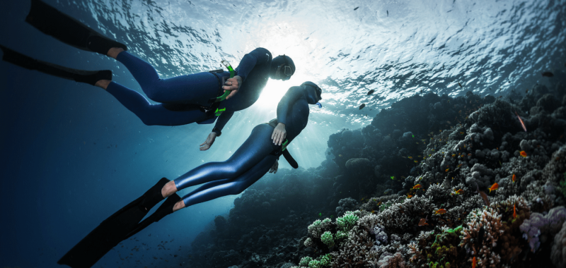 free diving