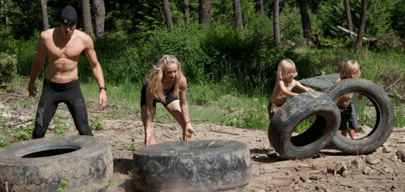 tire flipping