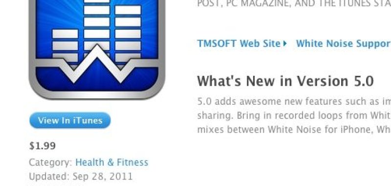 white noise app