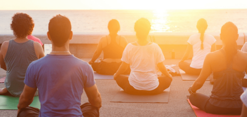 yoga class
